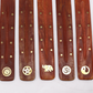Brass Inlay Mango Wood Incense Burner