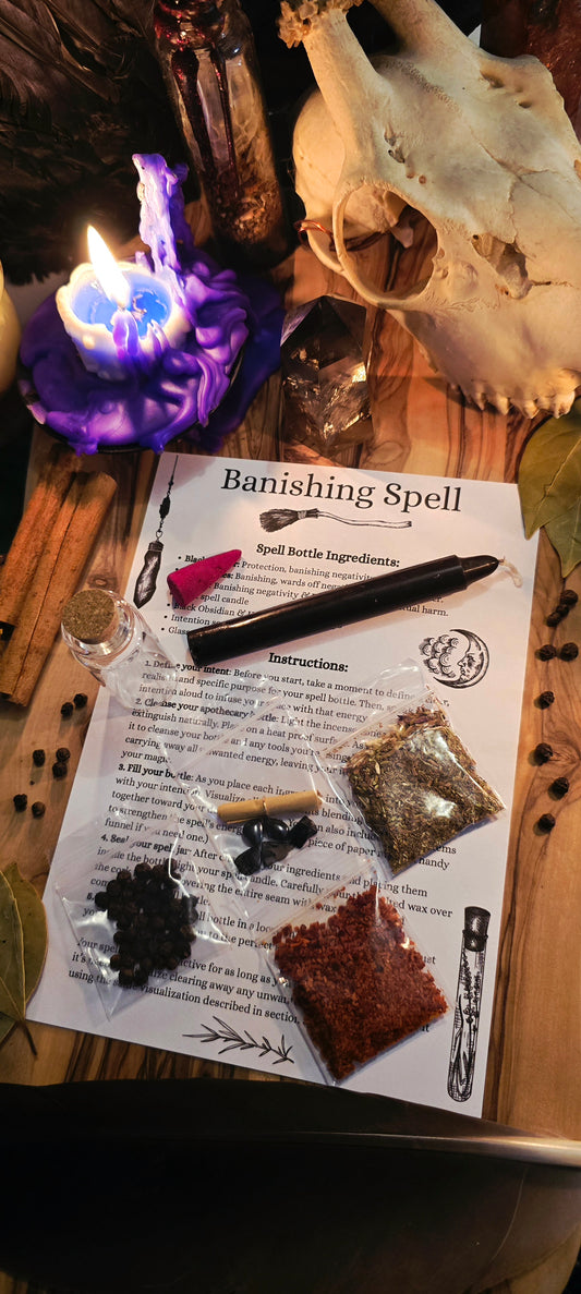Banishing Spell kit