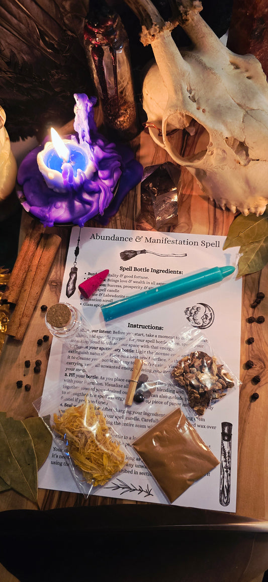 Abundance & Manifestation Spell kit