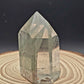 Brazilian Chlorite tower (Clear Quartz with Chlorite inclusions)
