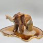 Green Banded Onyx Elephant