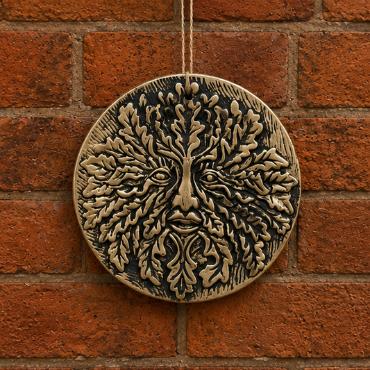 Greenman terracotta wall