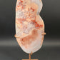 Pink Amethyst Slab on Stand