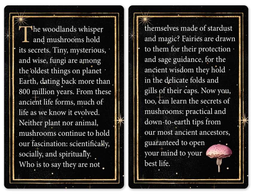 Mushrooms - Daily doses of wisdom