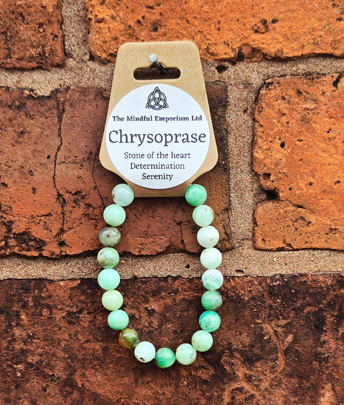 Chrysoprase 8mm Bracelet
