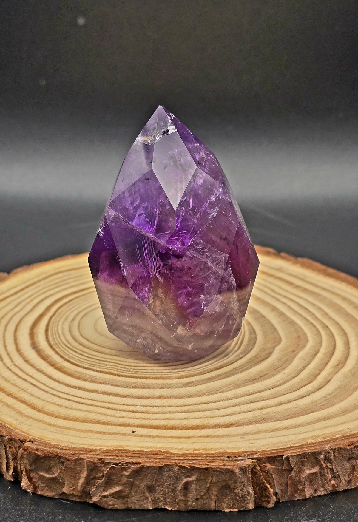 Brazilian Faceted Ametrine
