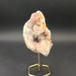 Pink Amethyst Geode on Stand
