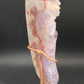 Pink Amethyst Freeform on Stand