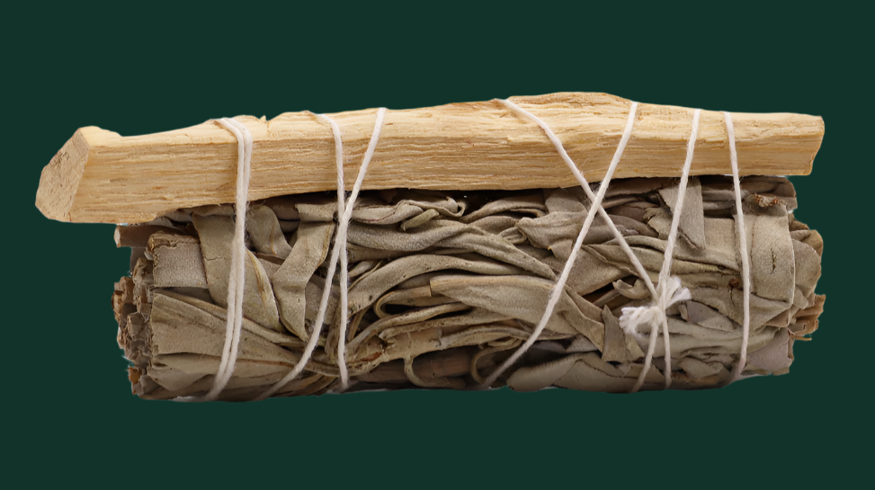 10cm Palo Santo & White Sage Smudge Stick