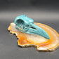 Ocean Jasper Raven Skull