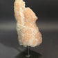 Pink Amethyst Geode segment on Stand
