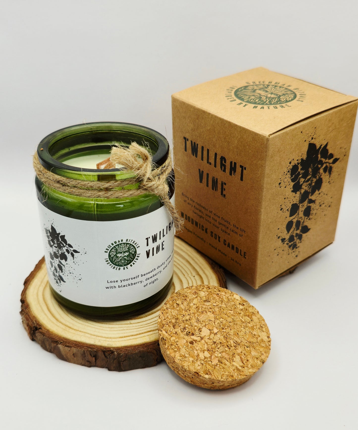 Green Man Twilight Vine Soy Wax Candle