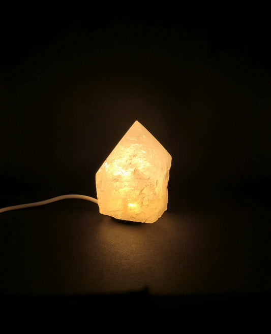 Clear Quartz Lamp - USB