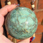 Rare Turquoise in Quartz Sphere