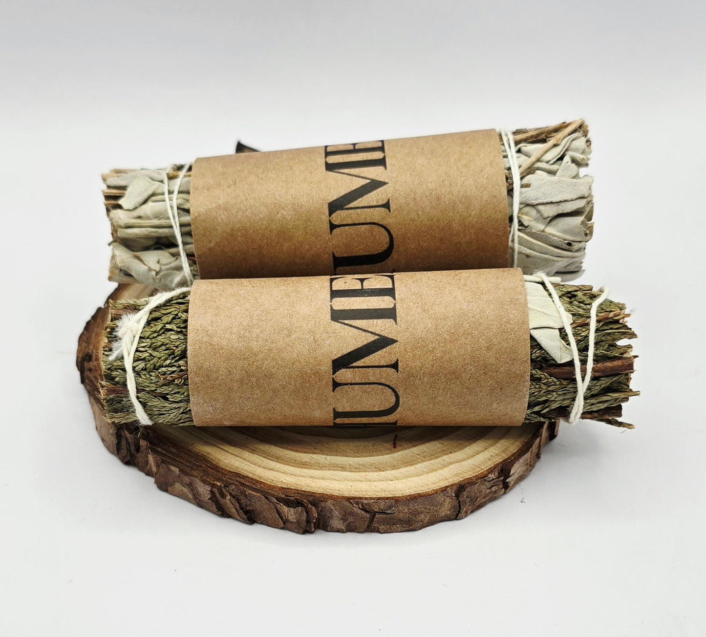 10cm White Sage & Cedar Smudge Stick
