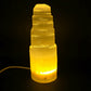 Selenite Mountain Lamp - USB
