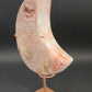 Pink Amethyst Moon on Stand