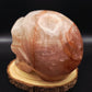 Fire Quartz Skull