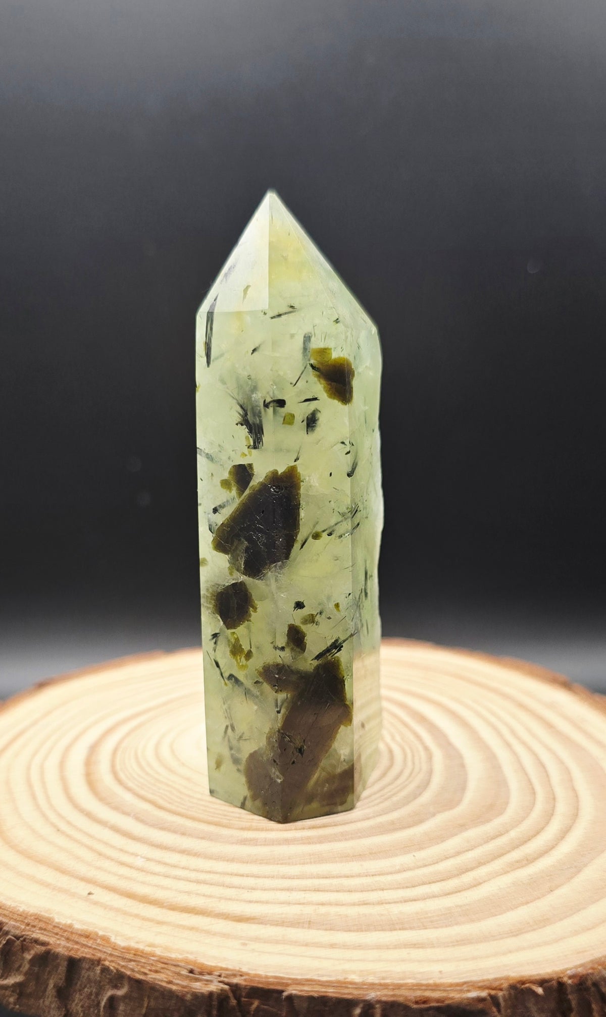 Prehnite & Epidote tower