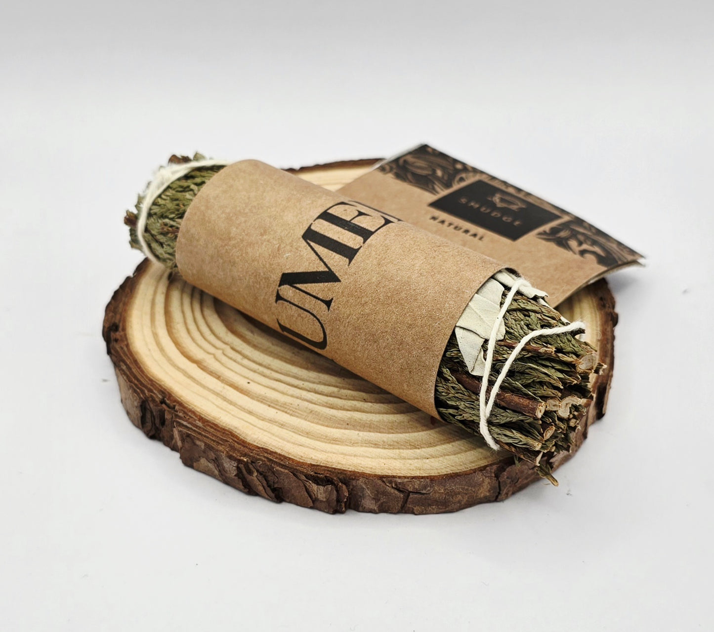 10cm White Sage & Cedar Smudge Stick