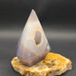 Agate Diamond with Druzy Pocket