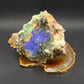 Crystallised Azurite with Malachite