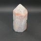 Pink Amethyst Tower with Druzy Pocket
