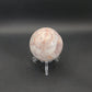 Pink Amethyst Sphere with Druzy Pocket