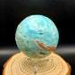 Blue Aragonite Sphere