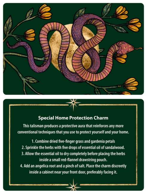 Protection Spells - 36 cards for magical self-defense