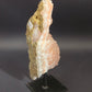 Pink Amethyst Geode segment on Stand