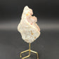 Pink Amethyst Geode on Stand