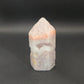 Pink Amethyst Tower with Druzy Pocket