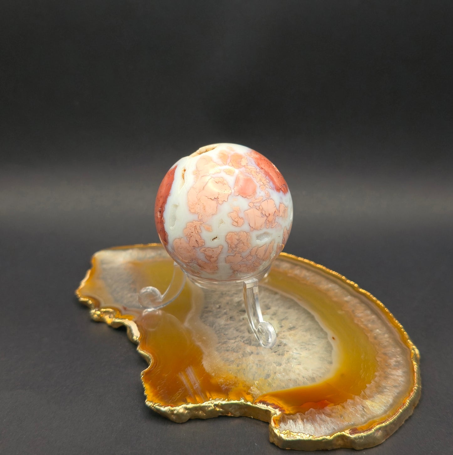 Pink Agate Sphere