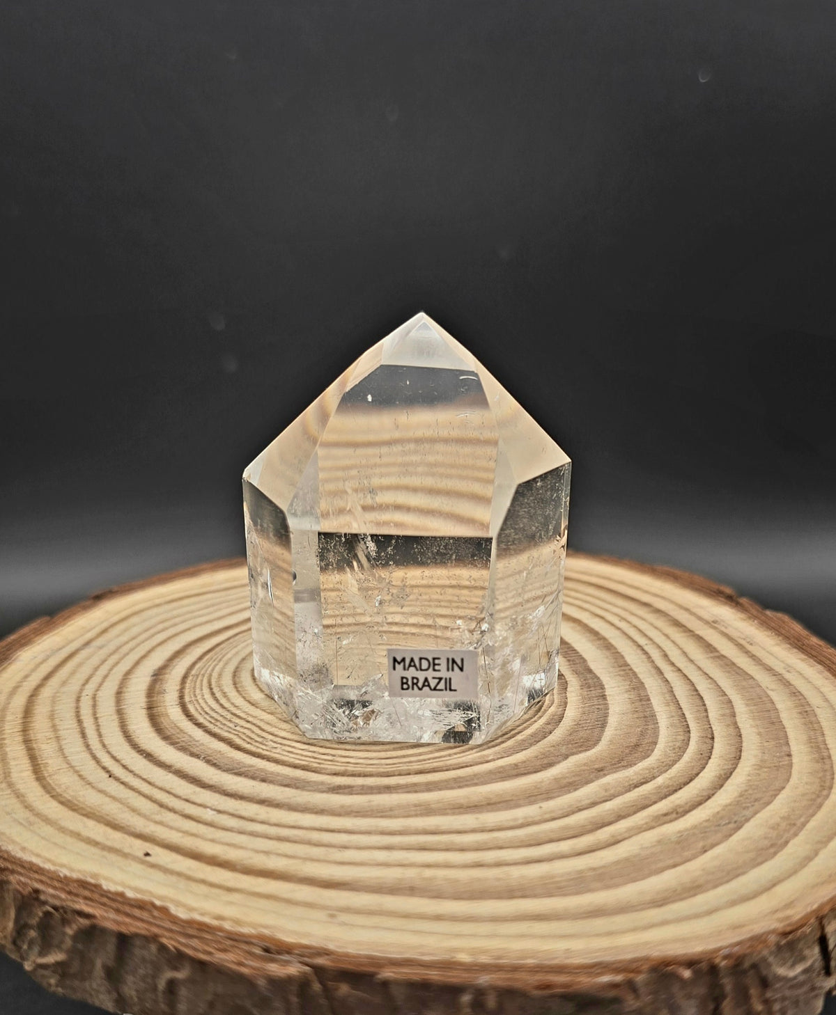 Brazilian Clear Quartz tower