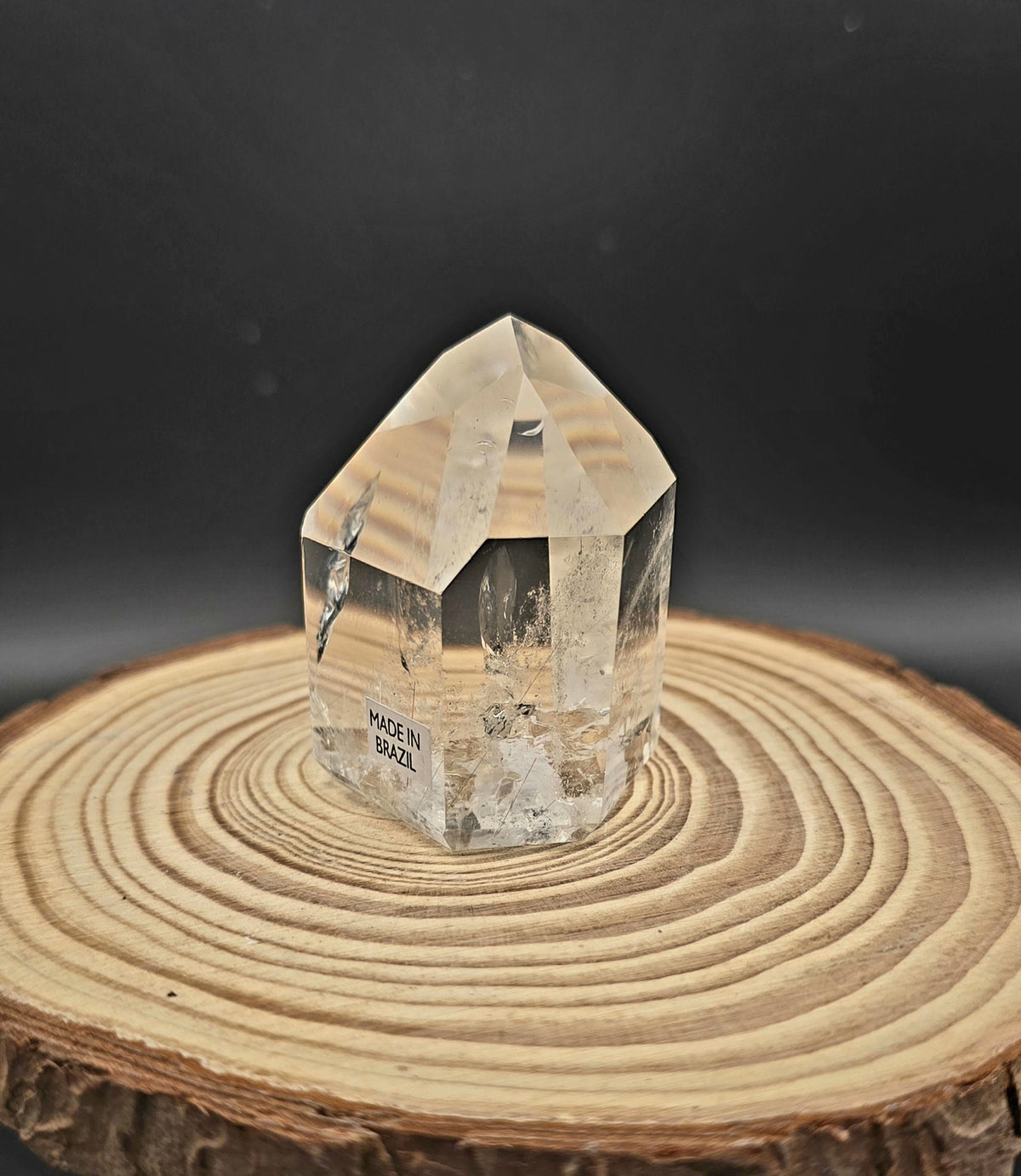Brazilian Clear Quartz tower