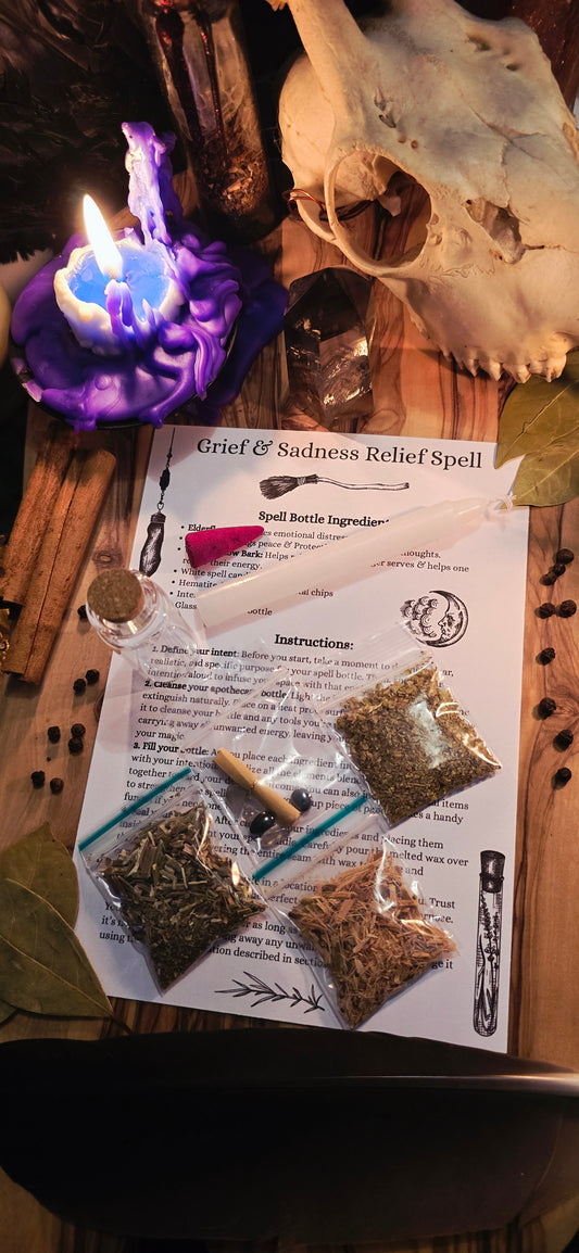 Grief & Sadness Spell kit