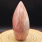 Rose Quartz Flame Freeform