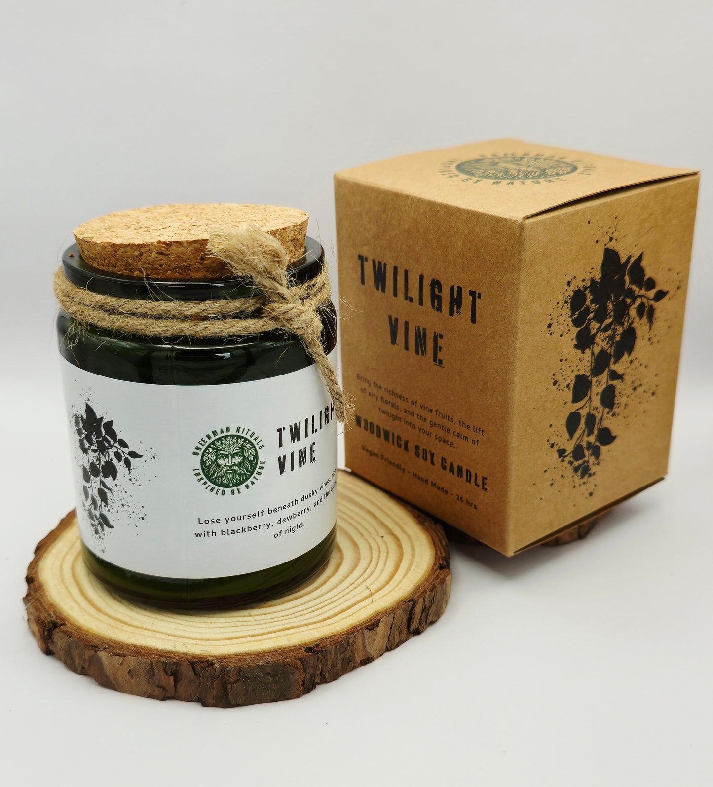 Green Man Twilight Vine Soy Wax Candle
