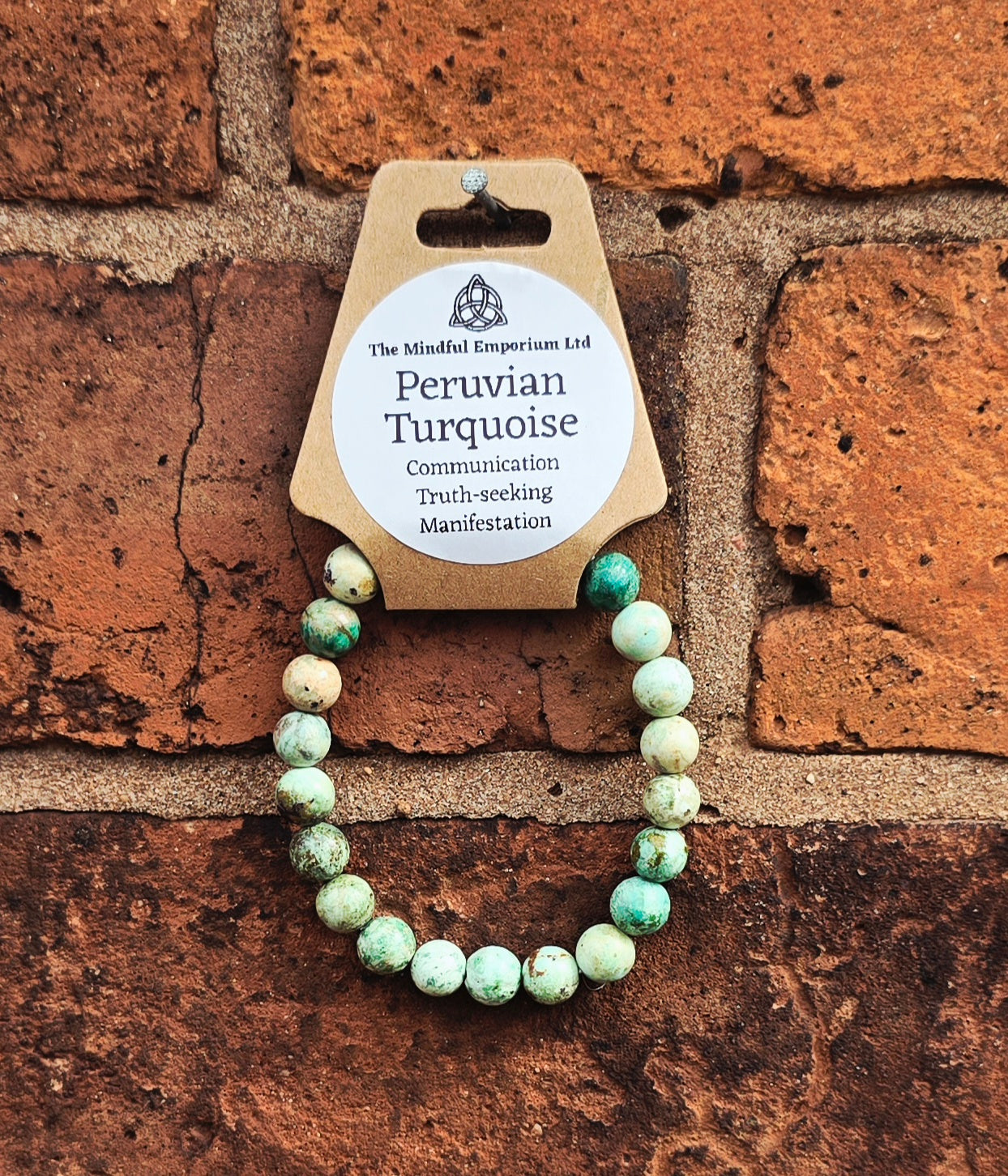 Peruvian Turqoise 8mm Bracelet