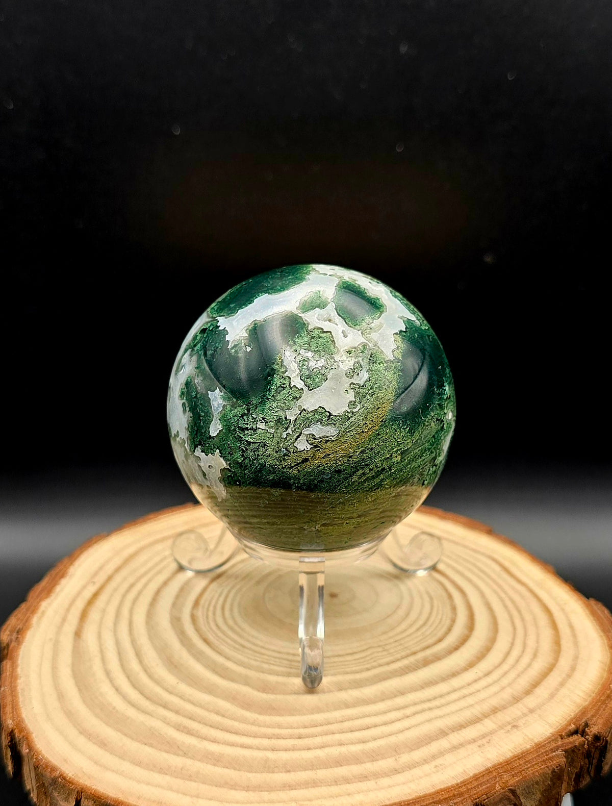 Moss Agate Sphere