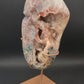 Pink Amethyst Slab on Stand