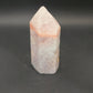 Pink Amethyst Tower with Druzy Pocket