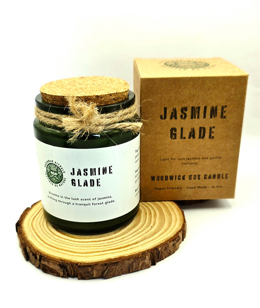 Green Man Jasmine Glade Soy Wax Candle