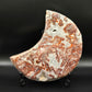 Large Mexican Lace Agate Moon