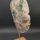 Pink Amethyst Slab on Stand