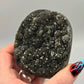 Black Amethyst Freestanding Cluster