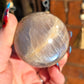 Russian Belomorite Moonstone Sphere
