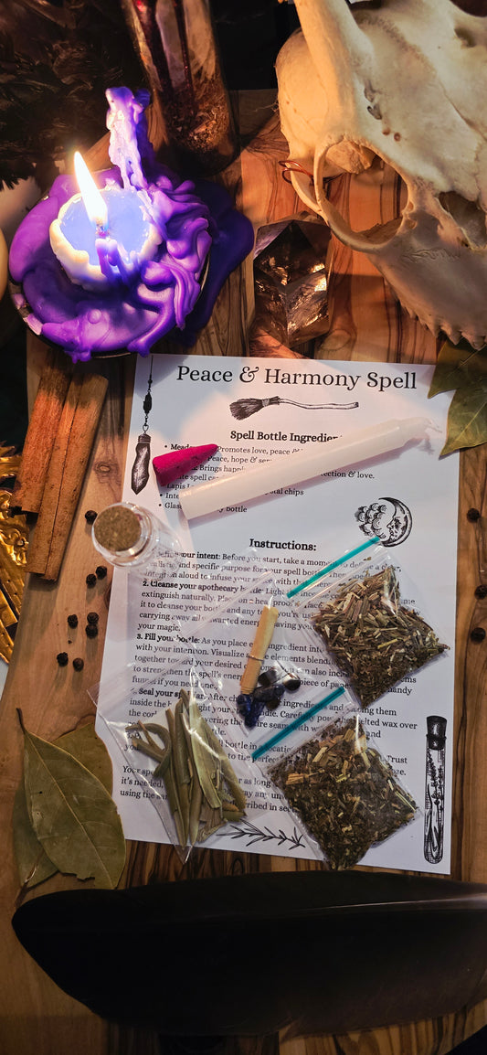 Peace & Harmony Spell kit