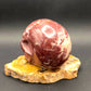 Red Jasper Skull